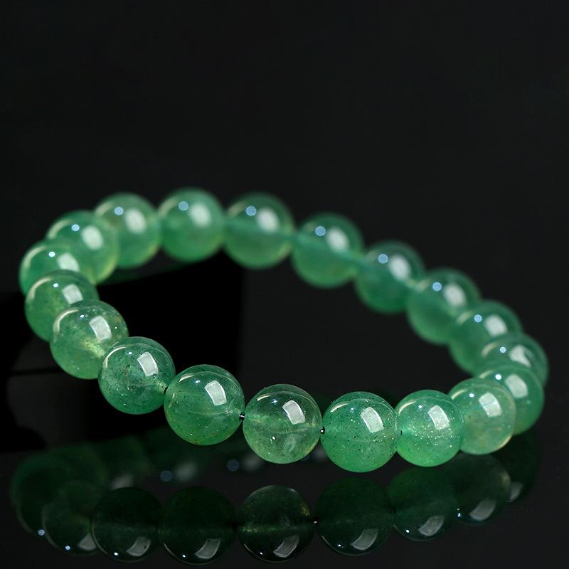 Браслет из кристаллов Hongchu Green Strawberry Crystal Браслет для изготовления украшений бусины из зеленого клубничного кристалла Разбросанные бусины