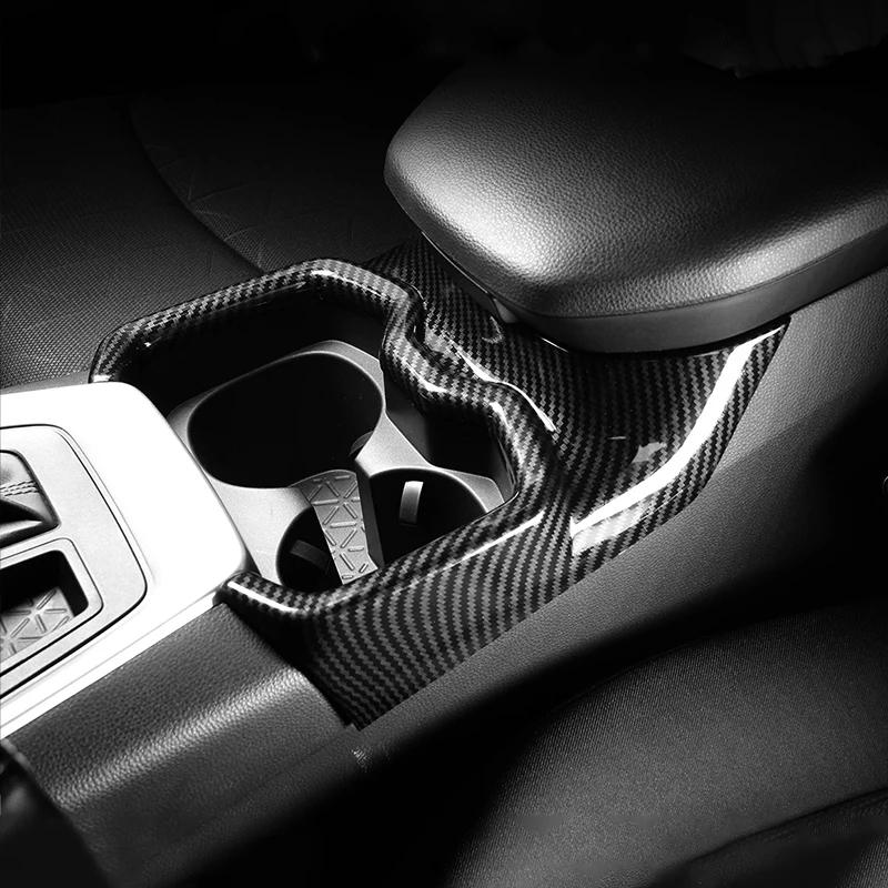 Для Toyota RAV4 XA50 2019 2020 2025 2025 2025 2025 2025 Гибридный автомобиль Передний ряд Панель держателя стакана воды Декоративная крышка Рамка Отделка