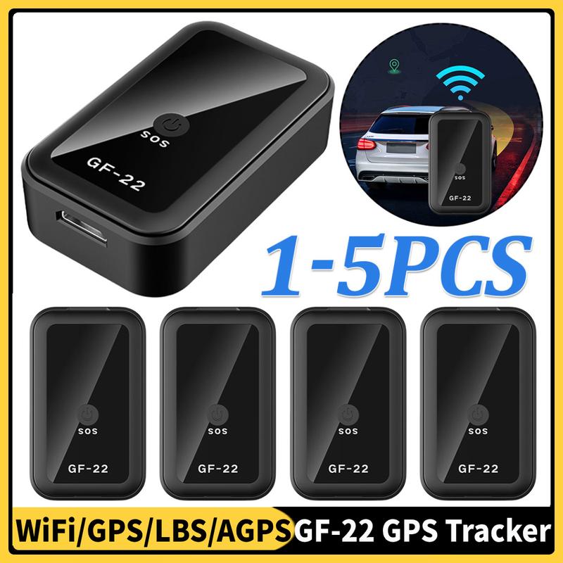 1-5 шт. Мини GPS-трекер GF-22 WiFi LBS GPS-позиционер для автомобиля, мотоцикла, велосипеда, питомца, детей, противоугонный локатор