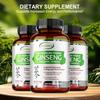 XEMENRY Organic Ginseng Capsules, 6000mg Potency, with Ginkgo Biloba Extract, High-Potency Formula