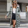 2022 New Women's Winter Down Jackets Brand High-quality Fashion Parkas Casual Contrast Warm Hooded Coat Women 21792