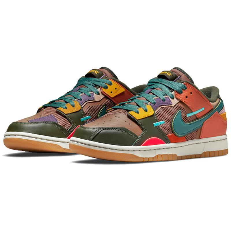 Nike Dunk Low 'Scrap' Skate Shoes Sneakers DB0500-200