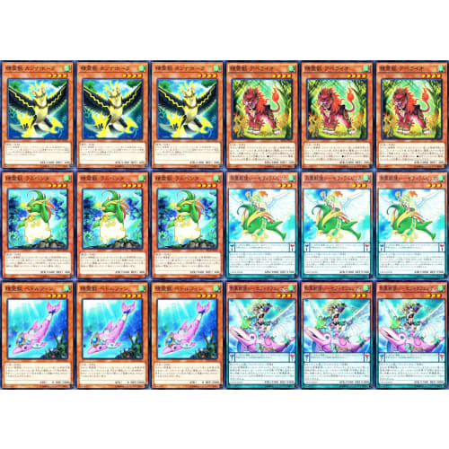 79-Card Spirit Beast Deck Set: Spirit Beast Tamer Rera, Sacred Spirit Beast Knight Nochiudrago, Sacred Spirit Beast Knight Reirautari, Sacred Beast Su