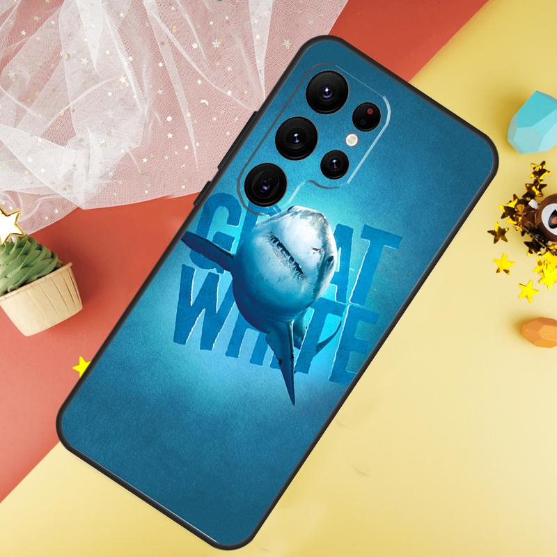 Чехол для телефона Акула и Косатка Для Samsung Galaxy S26 S25 Ultra S23 S21 S20 S22 S24 FE S10 Plus Чехол