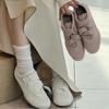Sheepskin Version~ 2025 New French Retro Style Velcro Ballet Training Shoes Women's Versatile Casual Sports Shoes