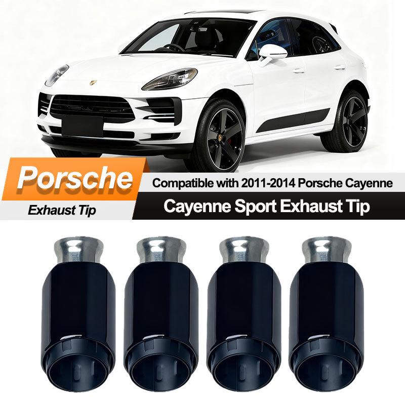 Спортивный глушитель Porsche Cayenne 11-14 с четырьмя выходами
