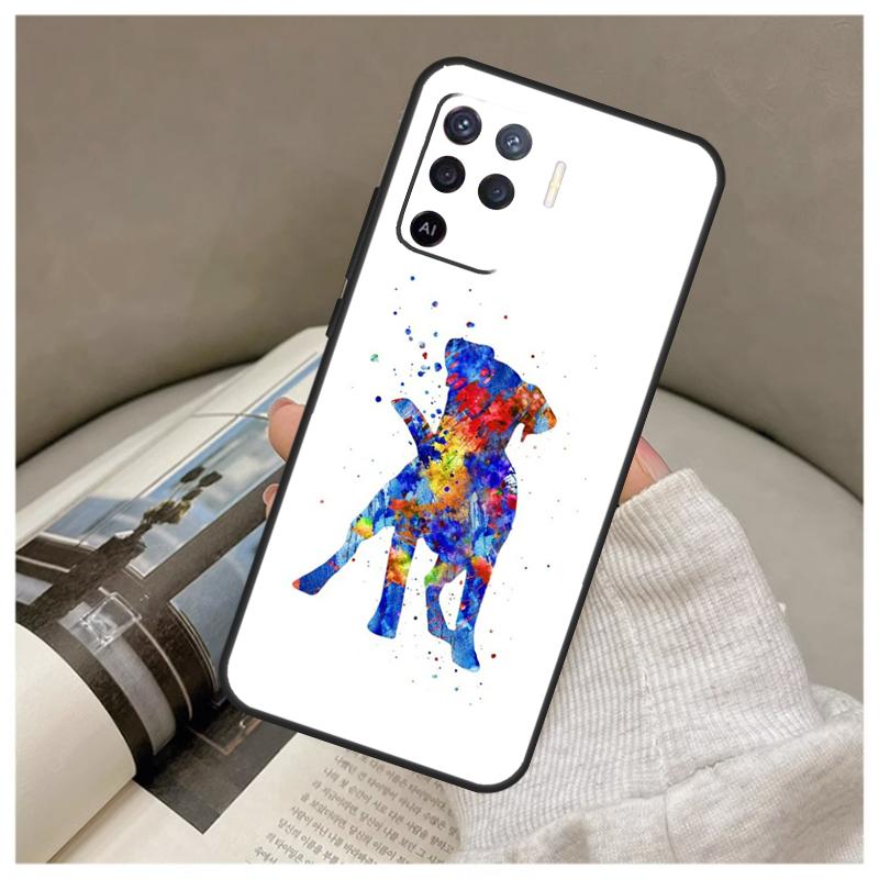 Чехол Jack Russell Terrier для Oppo A17 A57 A77 A40 A78 A54 A74 A94 A76 A16 A96 A18 A60 A80 A38 A58 A98 A15 A5 Pro