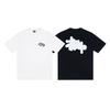 Stussy Черная 8 Классическая Водяной Знак Буквенный Принт 2025 Унисекс Уличная Одежда Свободный Крой Хлопковая Футболка