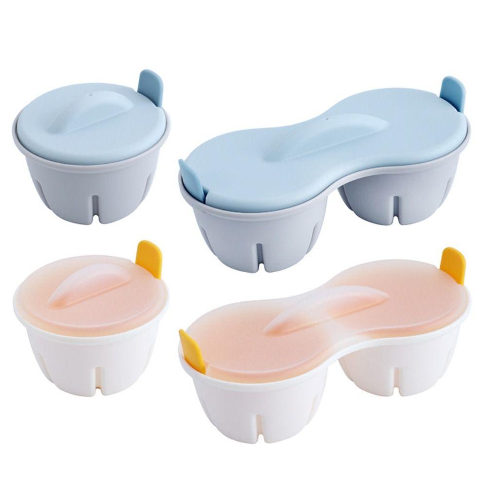 Kitchen Cooking Mold Egg Steamer Food Grades Plastic Steamed Egg Box Egg Fryer Kitchen Cooking