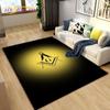 Masonic Carpet Freemason Illuminati Ring Area Rug Large,Carpet All Seeing Eye Rugs Carpets for Living Room,Fitness Pet Floor Mat