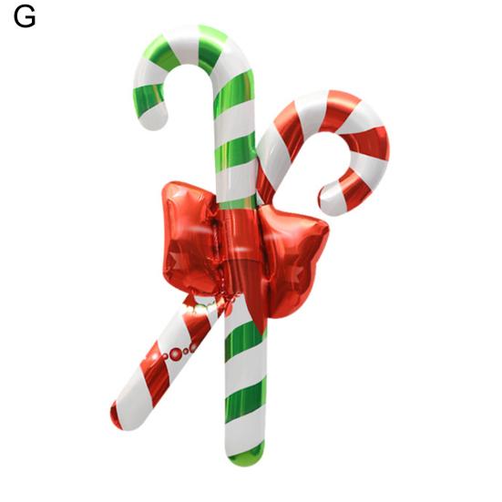 Рождественский воздушный шар яркий цвет надувной Vibe алюминиевая пленка конфета воздушный шар декоративный реквизит для детей