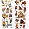 Wildlife Wild Animals Scrapbooking Bubble Stickers 10 Sheets/Set