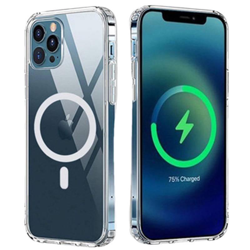 Прозрачный магнитный чехол из акрила для iPhone 13 Pro/15 Pro с упаковкой в коробке и премиальным ощущением