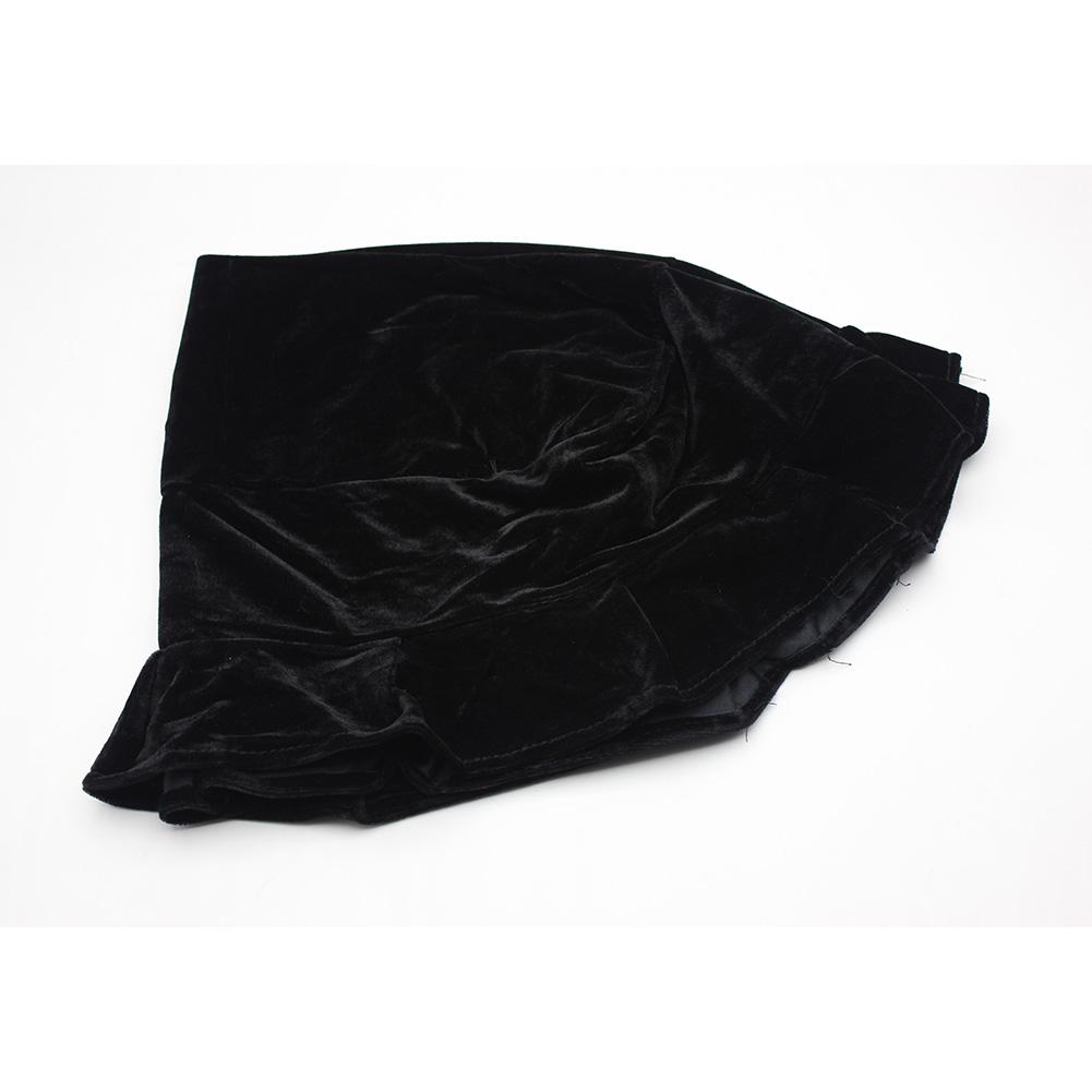 Плюшевый чехол от пыли для стула для пианино, аксессуар для музыкальных инструментов, украшение(черный)