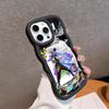 Чехол-накладка Valo Waylay для iPhone 17 16 15 14 13 12 11 Air Pro Max Plus Черный Мягкий ТПУ Покрытие с Волнистым Краем