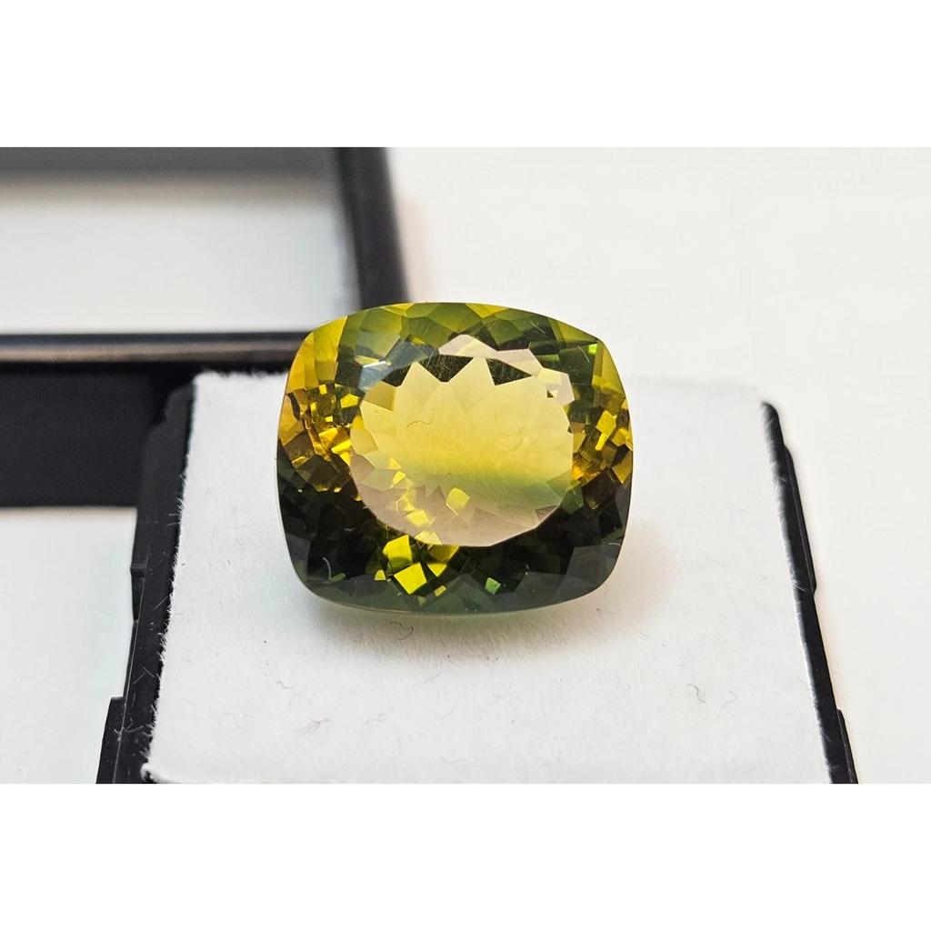 Cushion Cut Natural Tourmaline Bi-Color 10-11 Ct Fabulous Loose Gemstone