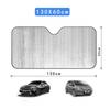 140cm Foldable Sun Shade Car Windshield Visor Cover Block Reflector Protector Screen Free Portable Breathable Anti UV