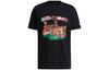 Adidas T Shirts Men's Black Crew Neck Moderate Straight Fit HB6168