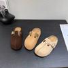 Женские весенне-летние новые повседневные шлепанцы на толстой подошве с манго, на одной педали, с сумкой-головой