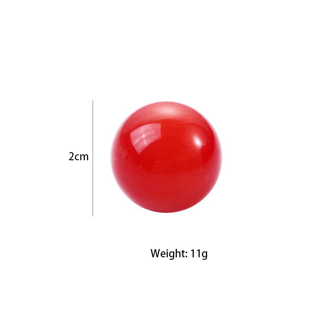 Декоративный хрустальный шар Разноцветный шар «кошачий глаз» Стеклянный шар Игрушки Стеклянные шарики Камень «кошачий глаз»