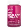 Beautiful, Hair, Skin, Nails + Collagen, Natural Strawberry Flavor, 60 Gummies