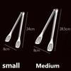 304 Stainless Steel Food Tongs BBQ Non Slip Barbecue Steak Clip Frying Fish Grill Bread Clips Cooking Tongs Kitchen Gadgets