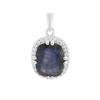 Silver Pendant with 7.817ct Sapphire (2157793)