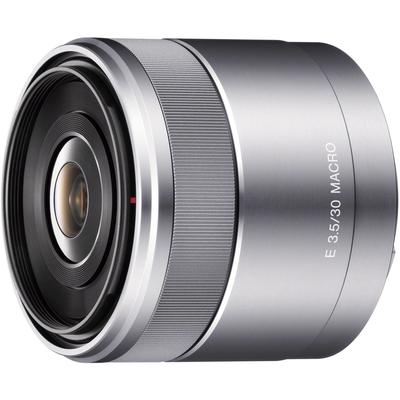 Sony Однофокусный объектив E 30 мм Macro только для крепления Sony E SEL30M35 F3.5 APS-C