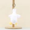 Keychain Plush Soft Goose Pendant Compact Size Travel Bag Ornament Doll Gift