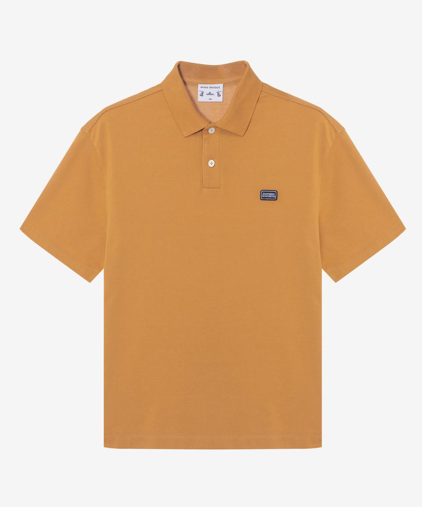 MINDBRIDGE [Collins] Semi-Oversized Pique Collar T-Shirt - 2 Colors