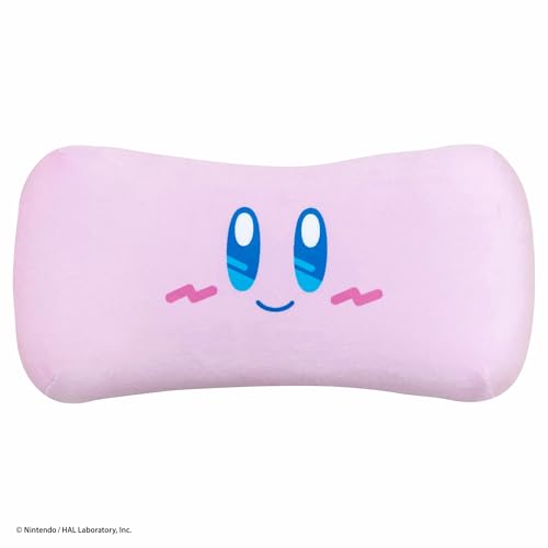 Подушка для поясницы из пенополиуретана с эффектом памяти MORIPiLO Kirby (Мини-подушка для отдыха) Мягкая и приятная на ощупь, плюшевая игрушка, подушка для сна. (Сладких снов, розовый), 16x33x8см, Ch