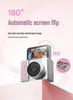 Compact Flip-Screen Mini Camera Pendant - Perfect for Backpacking, Parties, and Student Adventures