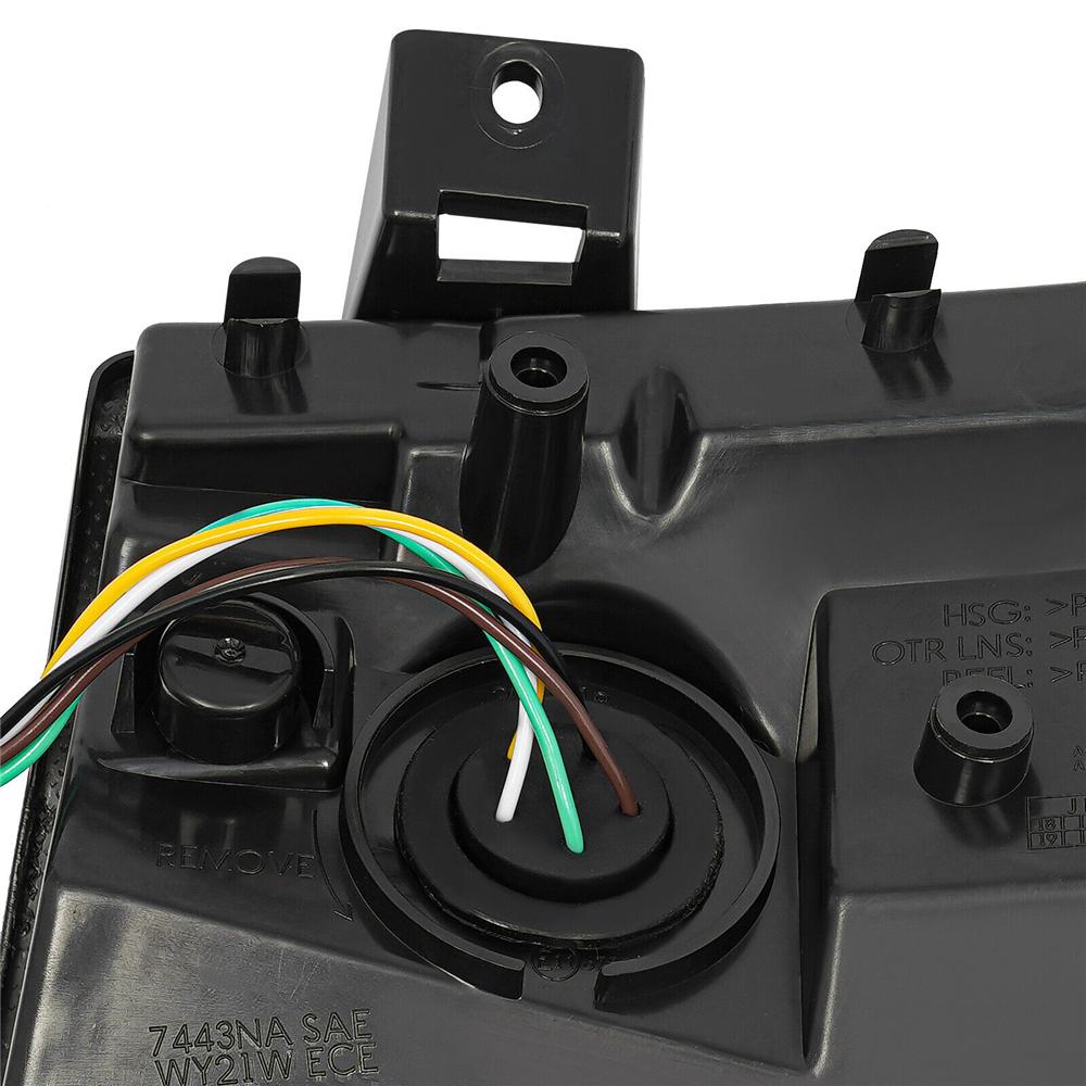 Пара светодиодных дневных ходовых огней с указателями поворота для Jeep Wrangler JL 18-22