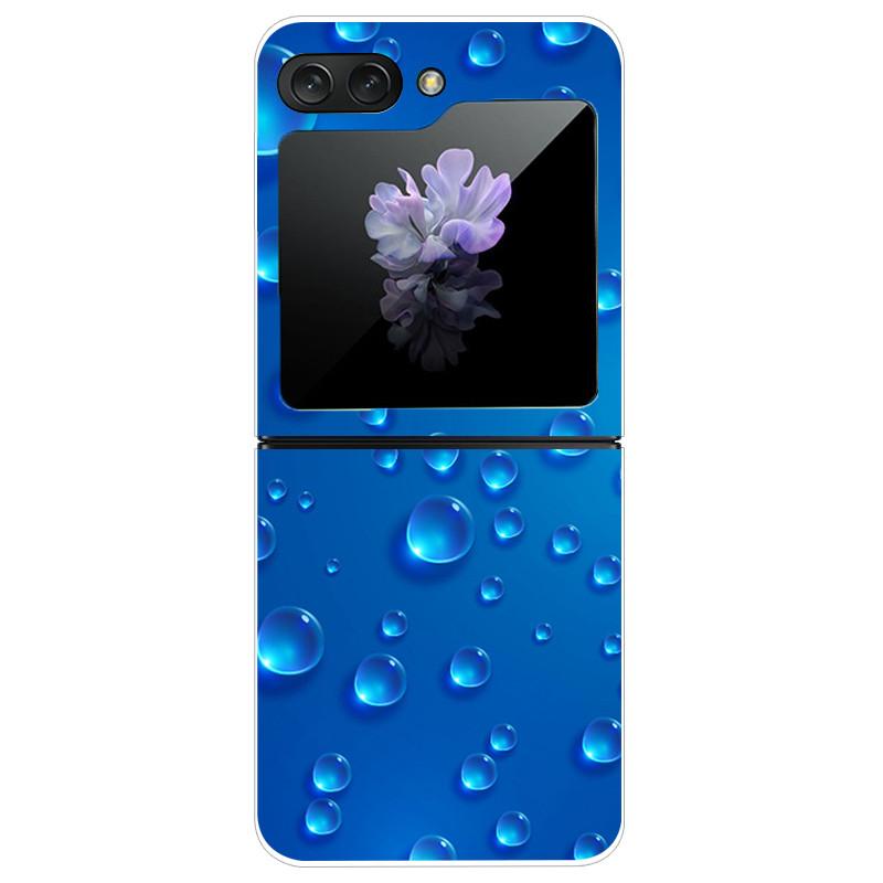 For Samsung Galaxy Z Flip5 Case Hard PC Phone Back Cover for Samsung Galaxy Z Flip 5 5G Cases 6.7'' ZFlip5 Cute Cat Funda Shell