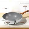 Zhi Shi Ceramic Non-stick Deep Fry Wok