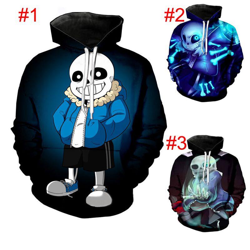 Cartoon Frisk Undertale 3d Print Hoodies Sweatshirt Pullover Jacket Sweatshirt