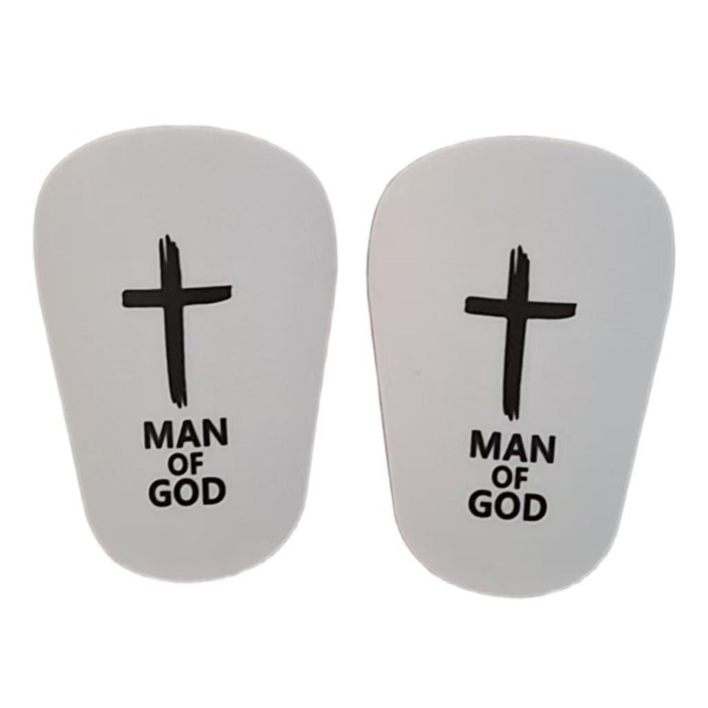 Black White Cross Mini Football Guard Leg Pads Unisex Thickened Sports Protective Equipment Custom Fit Leg Design Suitable for A 1