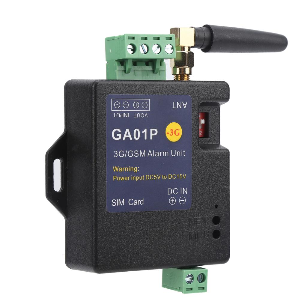 GA01P 3G/GSM Alarm System 1 Way Input Mini Smart Power Failure Alert Mobile Phone Remote Control