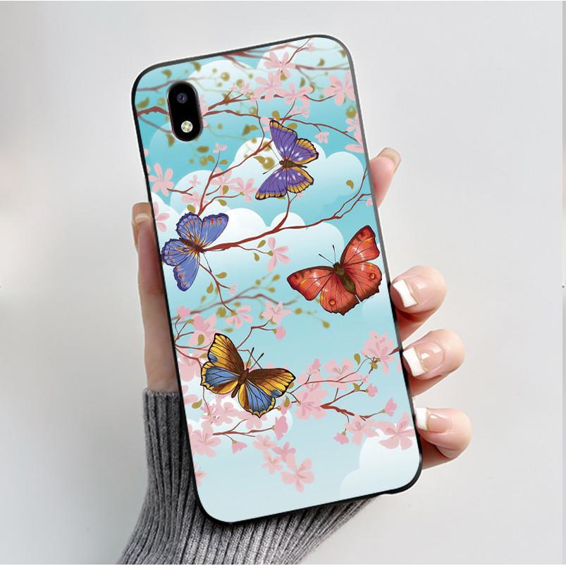Case For ZTE Blade A3 2020 Phone Case Protective Soft Silicone Black Tpu Aesthetic Luxury Fashion Butterfly Flowers Back Cover