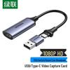 usb/type-c dual interface, 4k 60hz input