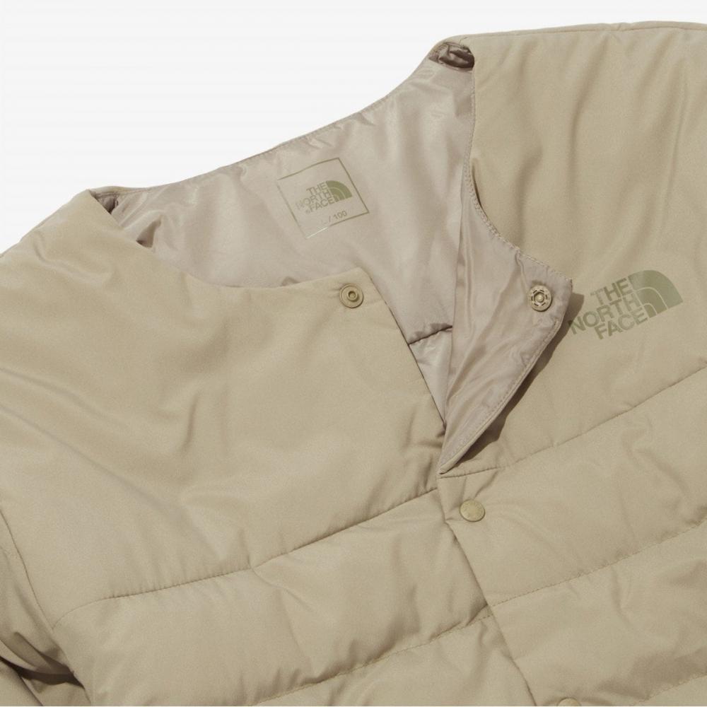 [Официальный North Face] Nj3nq60c Мужская S leweS Ex Кардиган-футболка Ball Cardigan Латте