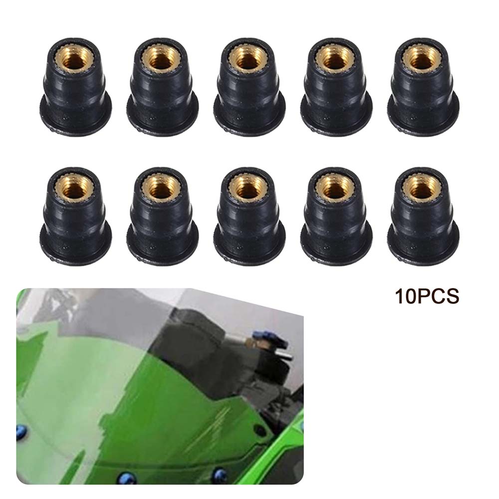 Yamaha Suzuki Honda Windshield Bolts Screws Fairing Mountings Nut Fastener Motorcycle Windscreen
