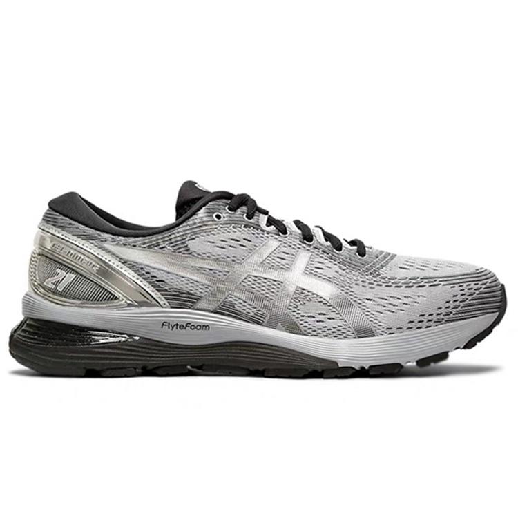 Asics Мужские кроссовки Gel-Nimbus 21 Platinum 'Sheet Rock Silver' 1011A709-020