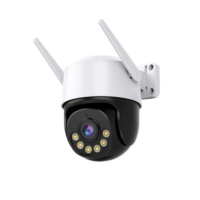 2-мегапиксельная Wi-Fi IP-камера, беспроводная домашняя PTZ-камера с ночным видением, обнаружение движения, двусторонняя аудиосвязь, IP66, водонепроницаемая точка доступа, приложение, удаленный мониторинг, камера безопасности
