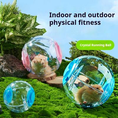 Товары для животных Мяч для бега хомяка Спортивный мяч Маленький питомец Роликовый мяч для переноски Игрушки Товары
