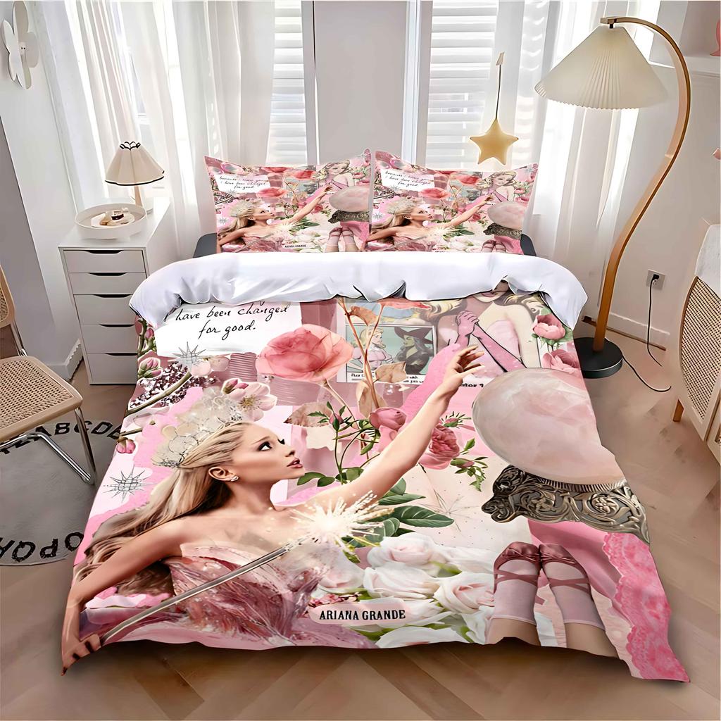 3PCs Movie Wicked Witch Bedding Set 3D Print Comforter Duvet Cover Single Twin Queen King Size Home Decor Princess Bedding Linen