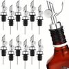 1 шт. Пробка-дозатор для оливкового масла из нержавеющей стали 304, автоматическая открывающаяся насадка-носик для соуса, уксуса, пробка для винной бутылки
