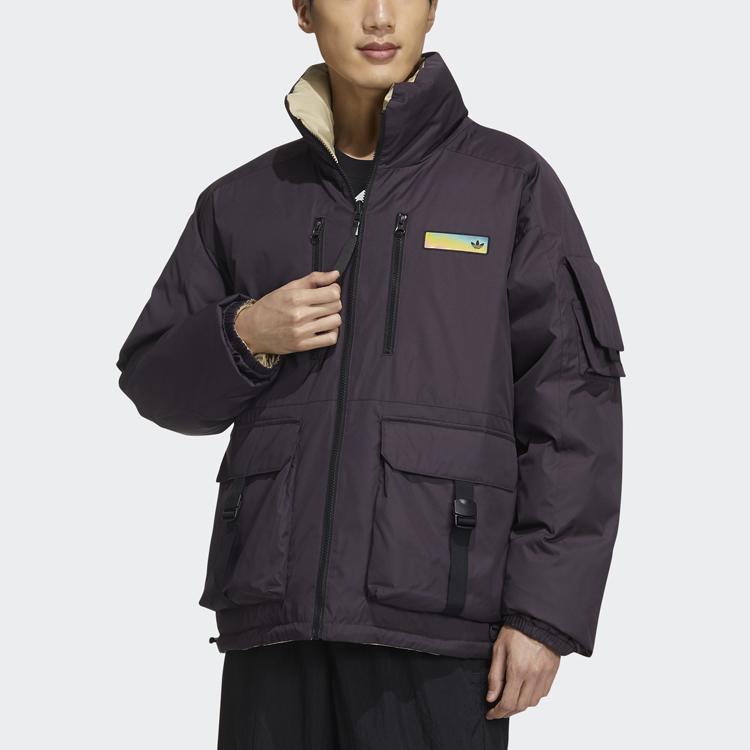 adidas Мужская пуховая куртка Originals Фиолетовая GT7291
