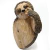 Realistic Sloth Statue Garden Resin Sloth Climbing Hanging Tree Hugger&Peeker Animal Statue Home Landscaping Decoration Ornament