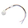 AC110-240V DC 12V-24V LED PIR No Adjustable Delay Human Body Detector IR Infrared Motion Sensor Light Switch Power Supply
